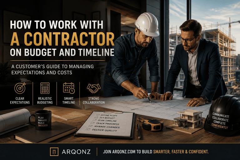 Work with contractor